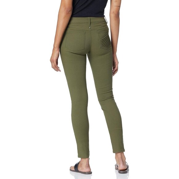 prAna Women's Brenna Pant Moto Women's 2 Green Nylon Blend - Picture 3 of 9